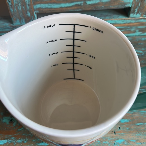 The Pioneer Woman Flea Market Floral Ceramic Measuring Cup 32 Oz/4 Cups - Picture 9 of 9
